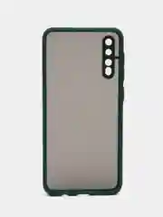 Зеленый чехол для Samsung Galaxy A50 противоударный