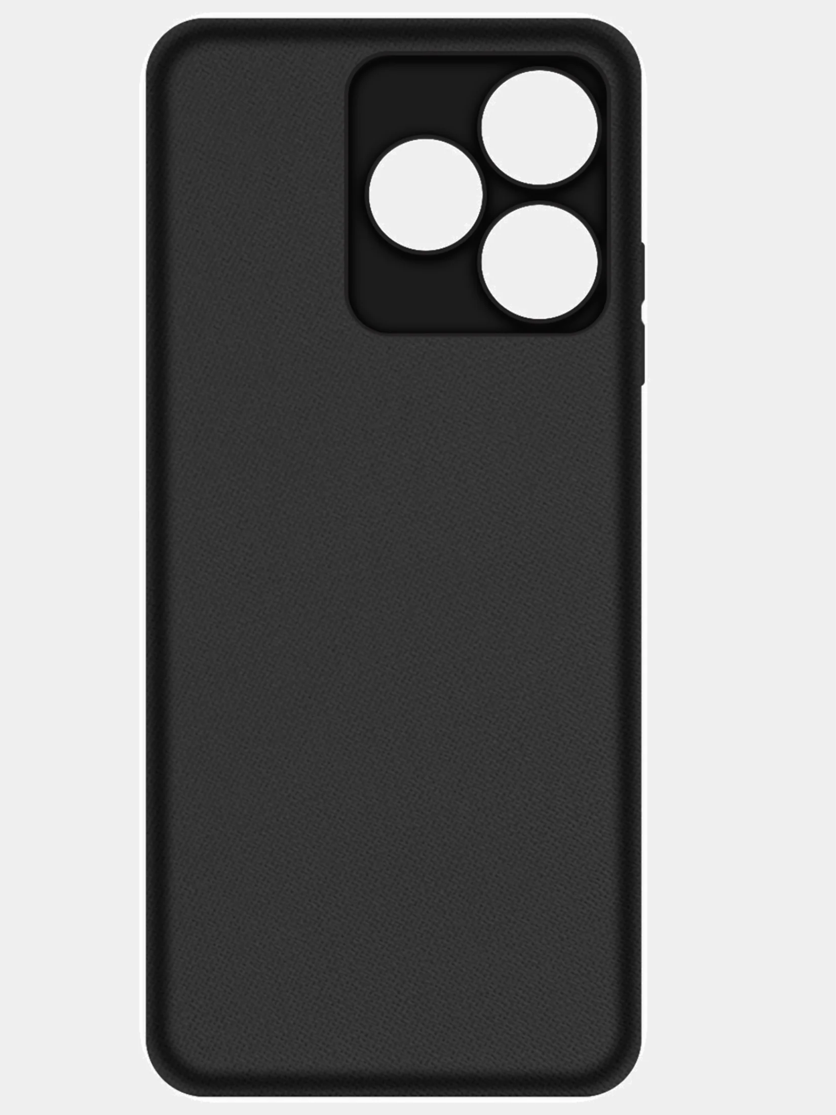 Чехол-накладка Krutoff Silicone Case для Realme C51/C53/Note 50 черный