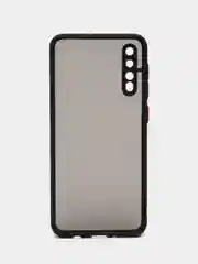 Черный чехол для Samsung Galaxy A50 противоударный