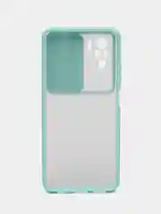 Бирюзовый чехол для Xiaomi Redmi Note 10 с защитой камеры, Xiaomi Redmi Note 10s , прозрачный