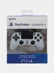 Белый геймпад джойстик для PS4, телефона и ПК, беспроводной, с виброотдачей