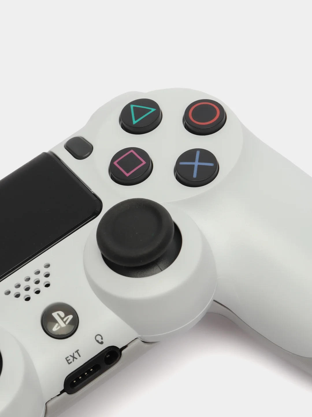 Белый геймпад джойстик для PS4, телефона и ПК, беспроводной, с виброотдачей