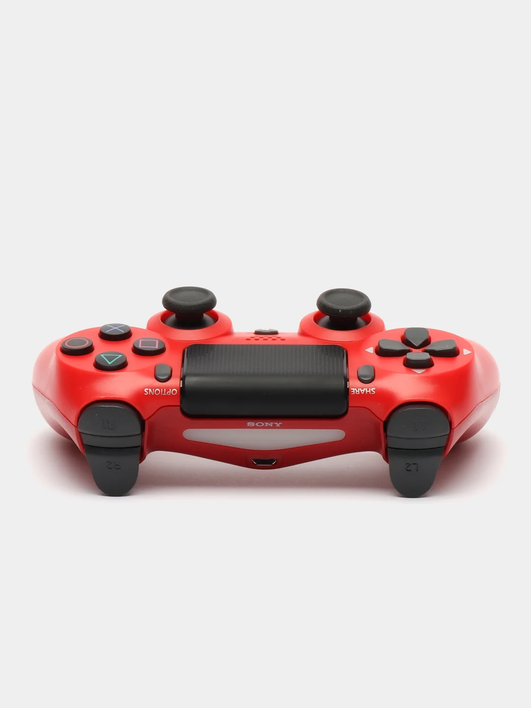Красный геймпад джойстик для PS4, телефона и ПК, беспроводной, с виброотдачей