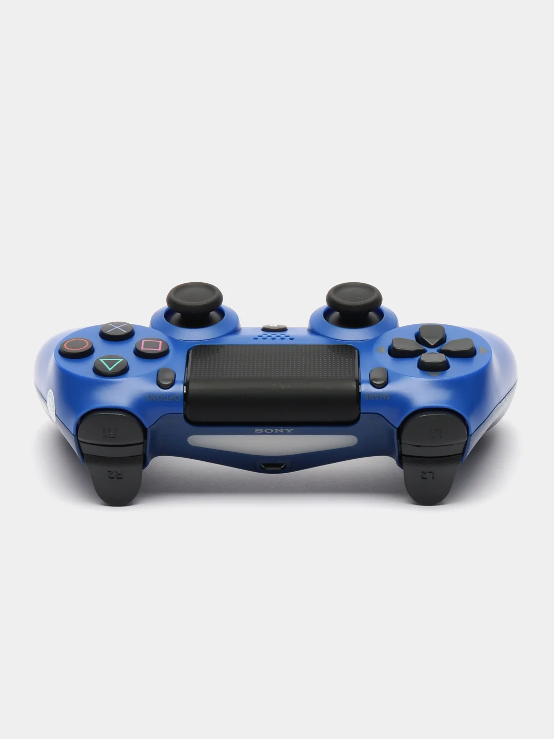 Синий геймпад джойстик для PS4, телефона и ПК, беспроводной, с виброотдачей