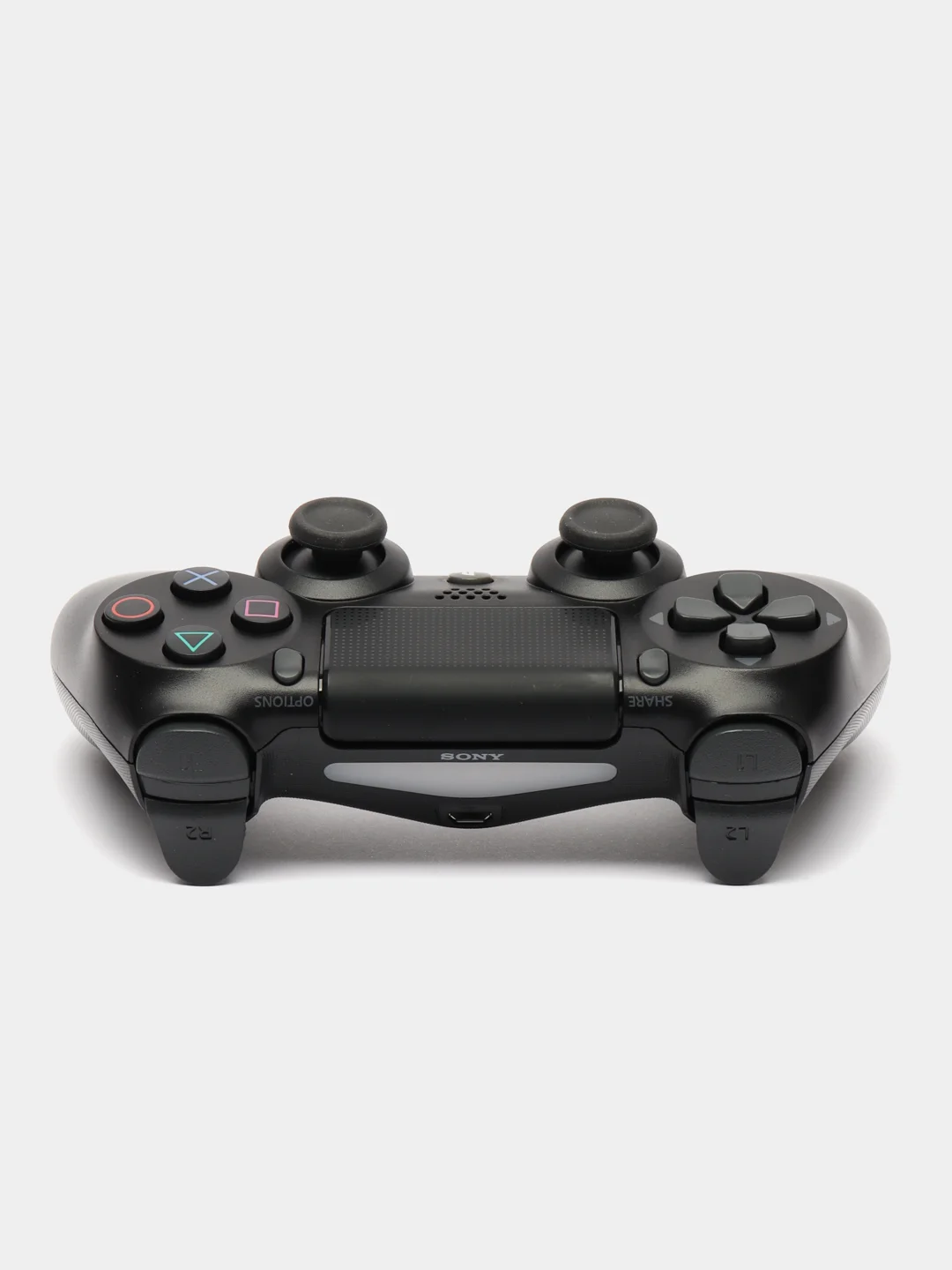 Черный геймпад джойстик для PS4, телефона и ПК, беспроводной, с виброотдачей