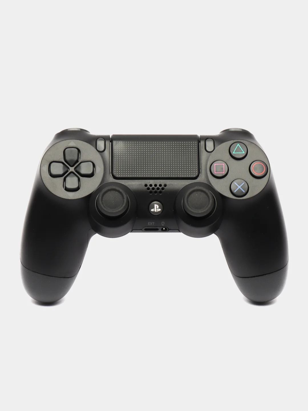 Черный геймпад джойстик для PS4, телефона и ПК, беспроводной, с виброотдачей
