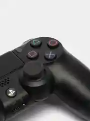 Черный геймпад джойстик для PS4, телефона и ПК, беспроводной, с виброотдачей