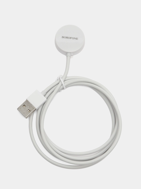 Магнитная беспроводная зарядка Borofone bq13 для Apple Watch USB / Type-C