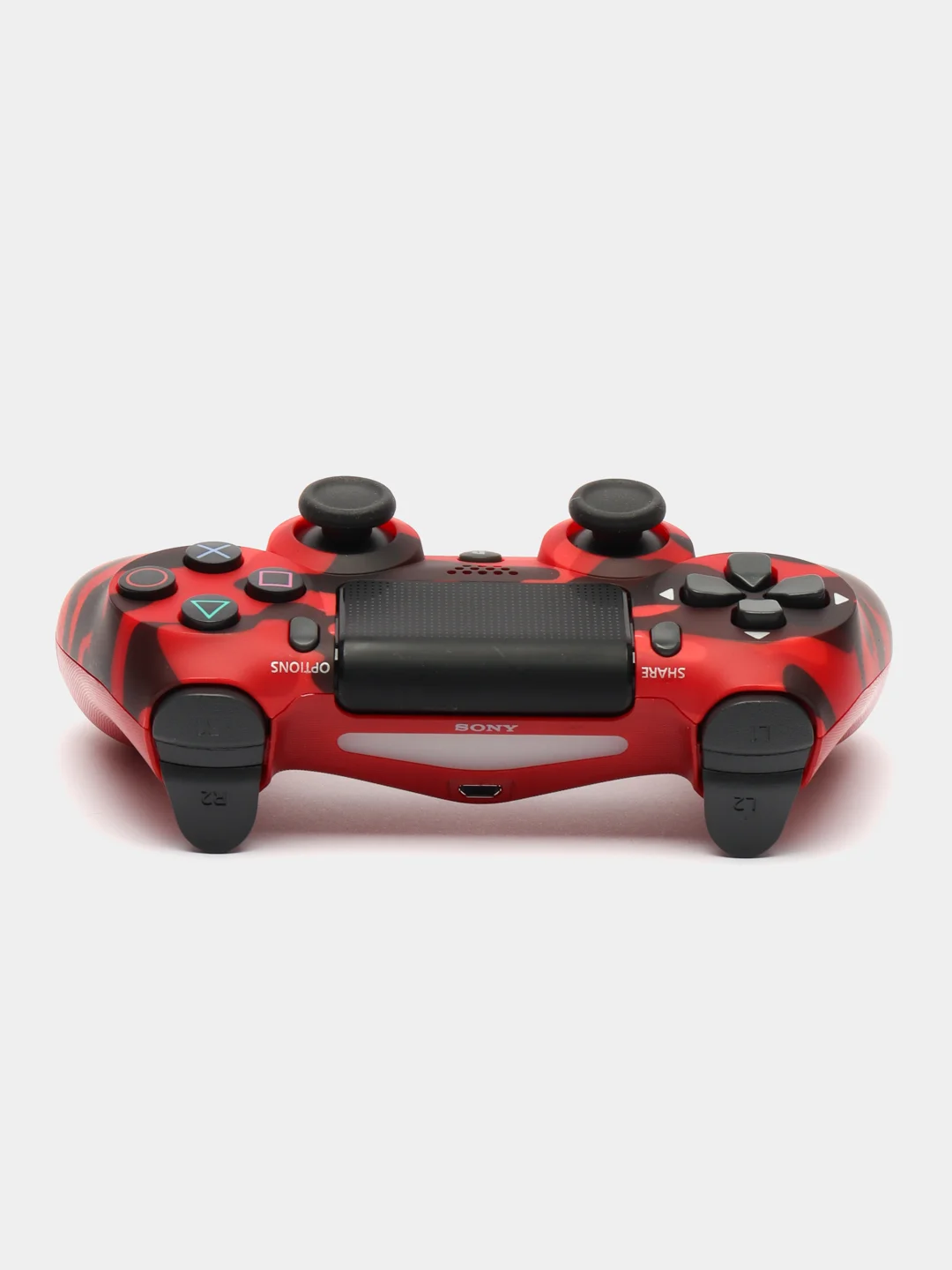 Багровый геймпад джойстик для PS4, телефона и ПК, беспроводной, с виброотдачей