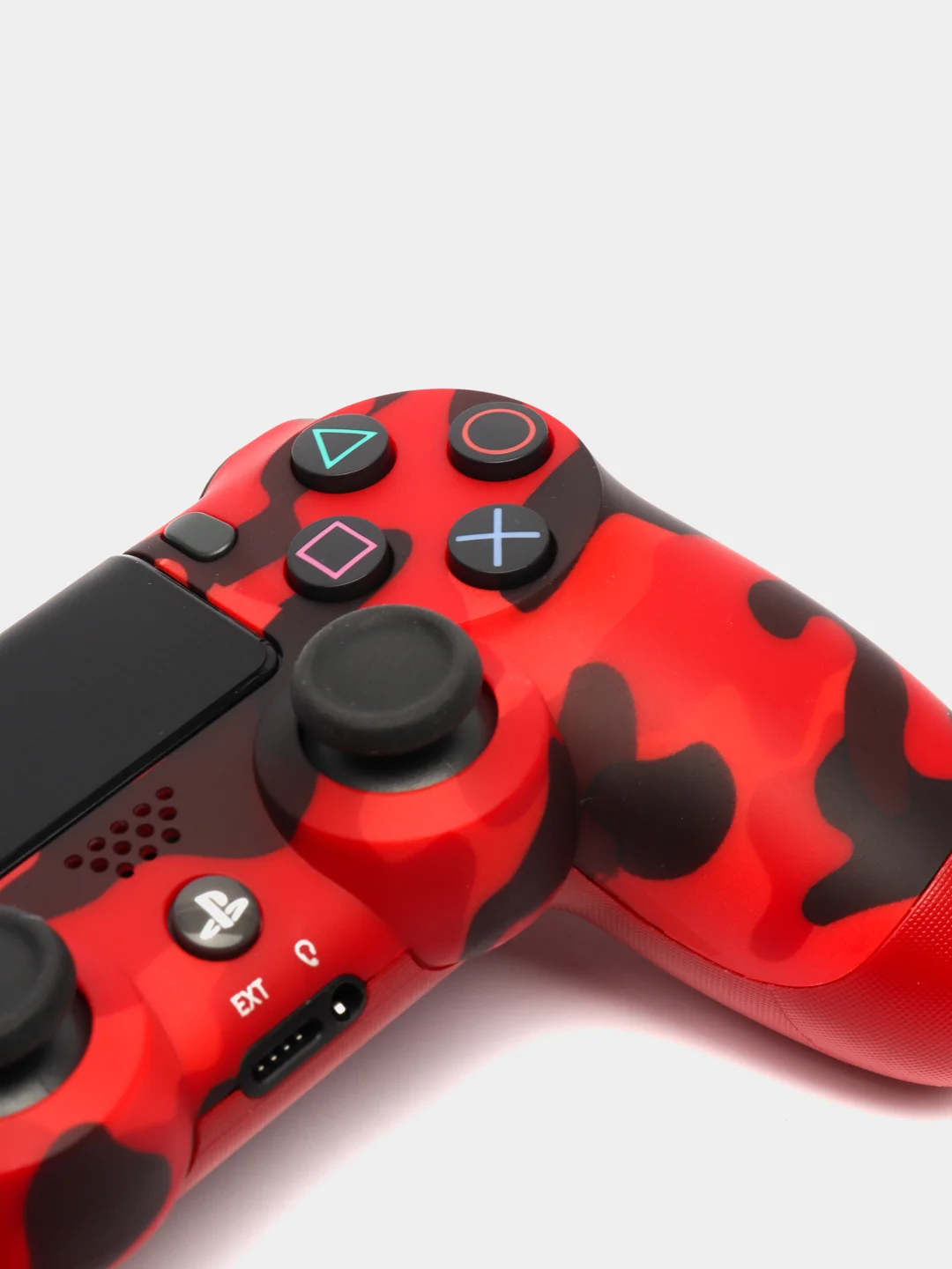 Багровый геймпад джойстик для PS4, телефона и ПК, беспроводной, с виброотдачей