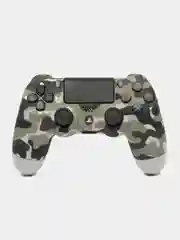 Серый геймпад джойстик для PS4, телефона и ПК, беспроводной, с виброотдачей