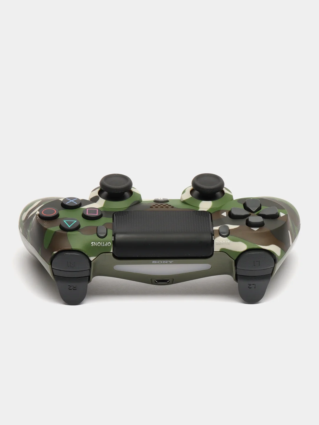 Хаки геймпад джойстик для PS4, телефона и ПК, беспроводной, с виброотдачей