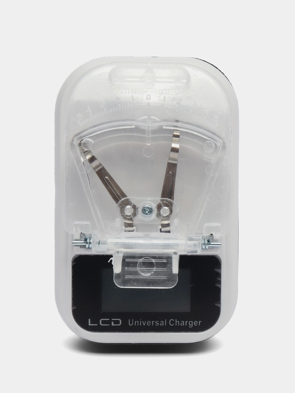 Зарядное устройство для аккумуляторов Лягушка с дисплеем и USB