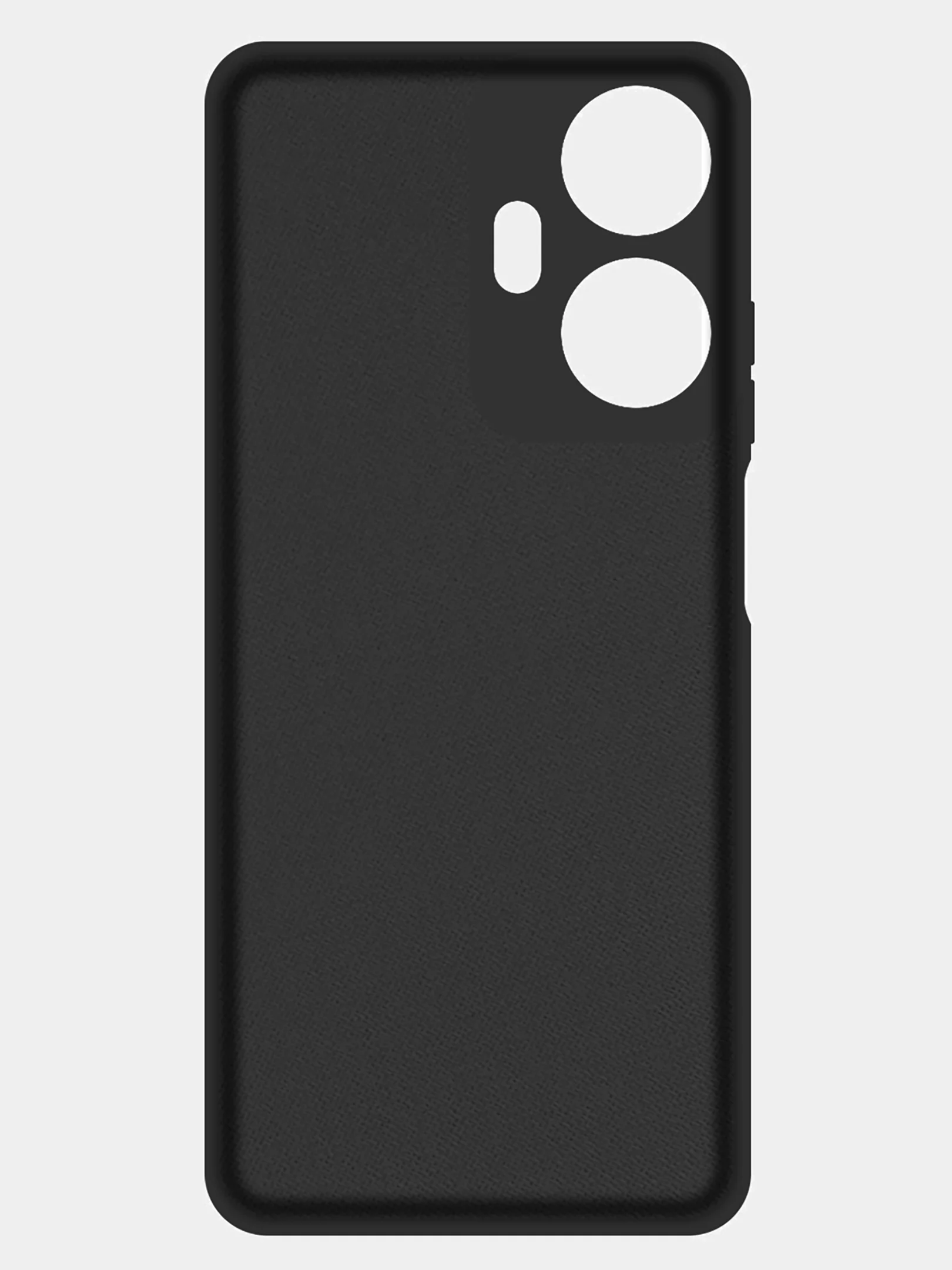 Чехол-накладка Krutoff Silicone Case для Realme C55 черный