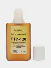 Флюс ЛТИ-120 для пайки меди и ее сплавов,стальных и оцинкованных изделиий,флакон 30мл