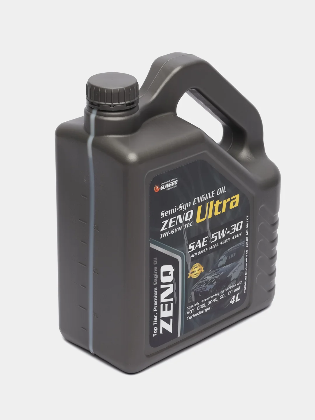 Масло моторное полусинтетическое ZENQ ULTRA 5W-30 ,4л