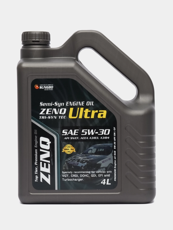 Масло моторное полусинтетическое ZENQ ULTRA 5W-30 ,4л
