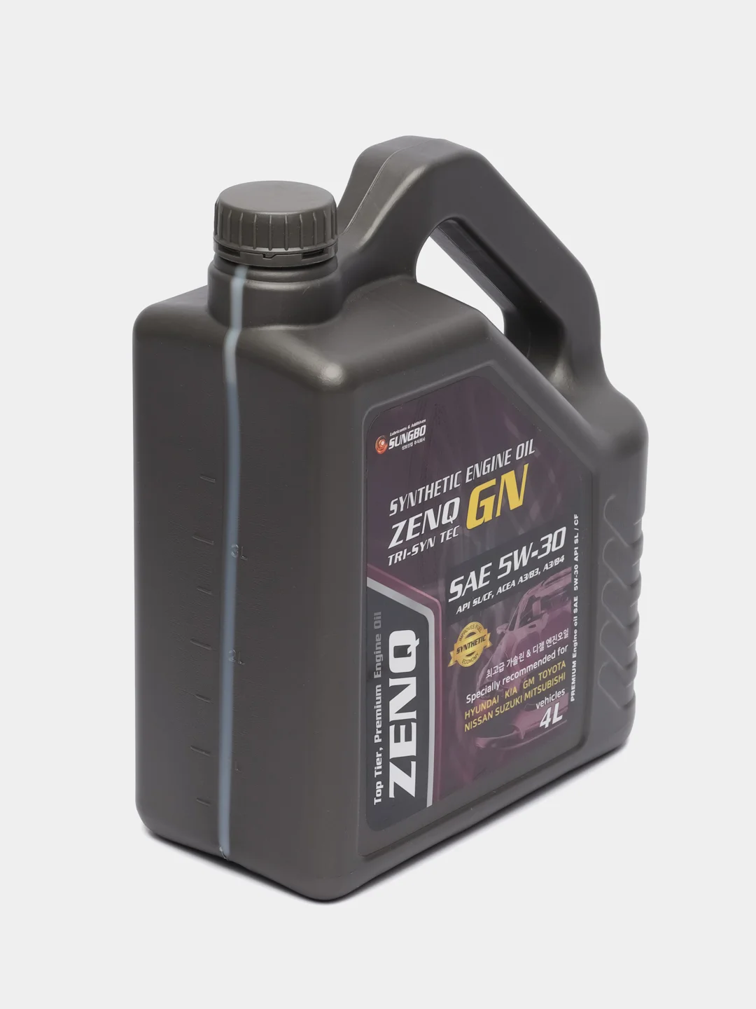 Масло моторное синтетическое Zenq GN 5W-30, 4л