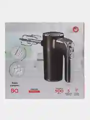 Черный миксер ручной электрический BQ MX420, 500 Вт, 5 скоростных режимов