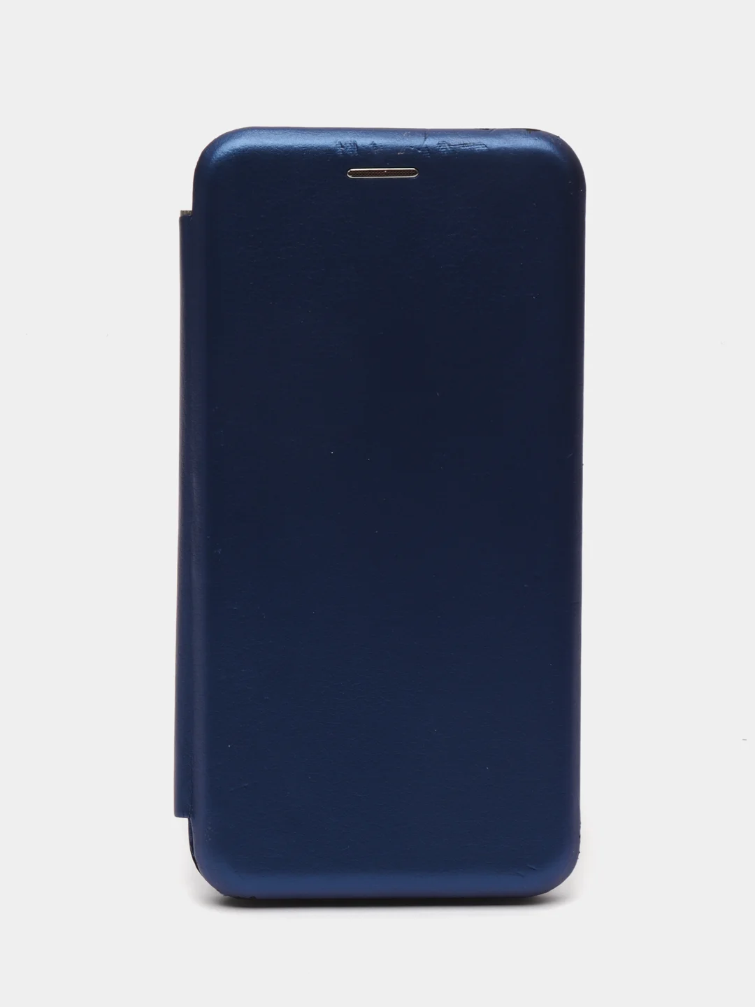 Синий чехол книжка с карточкой для Samsung A40