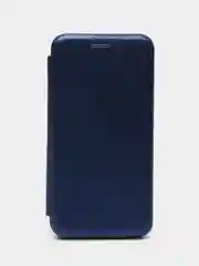 Синий чехол книжка с карточкой для Samsung A40