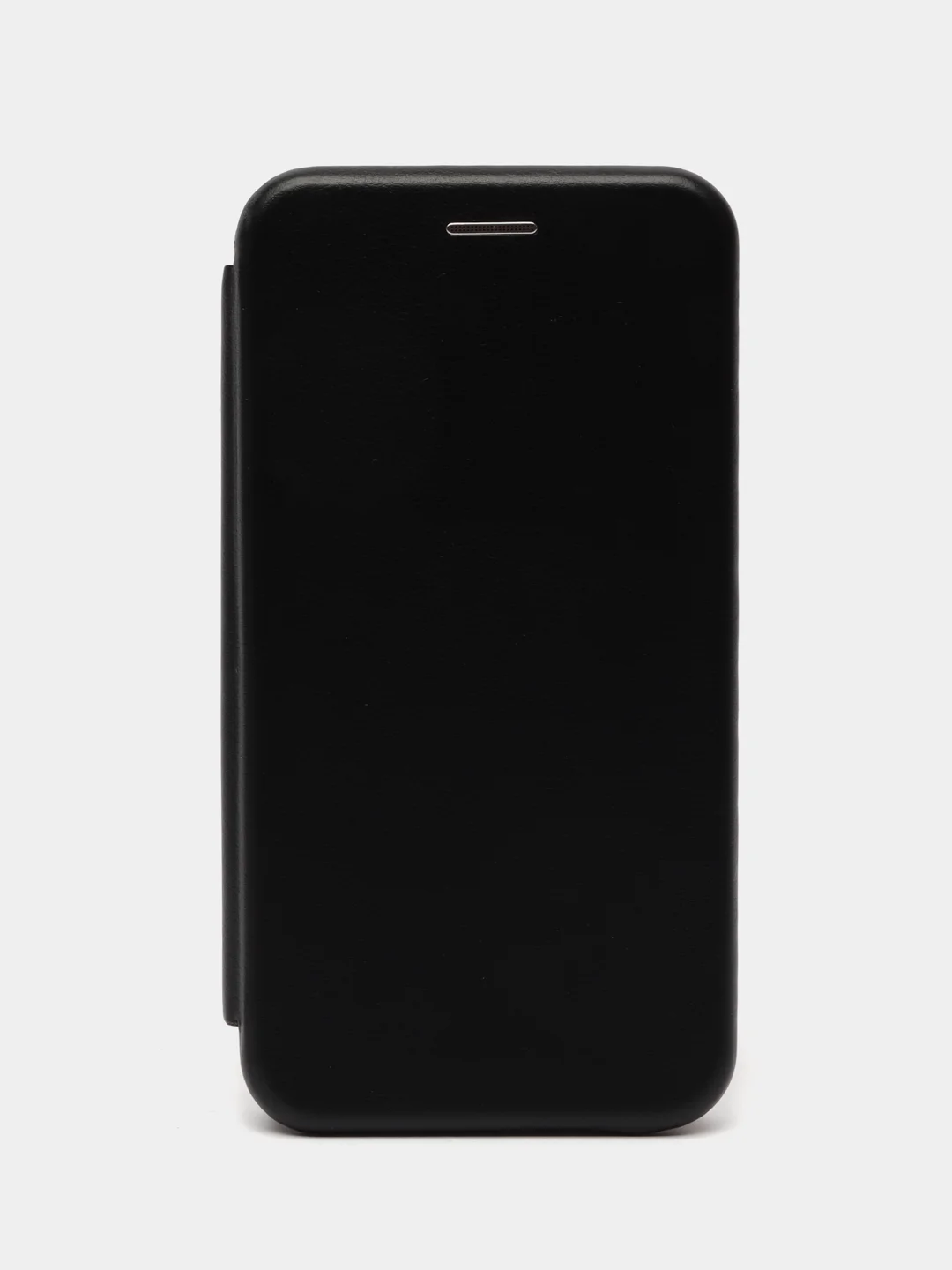 Черный чехол книжка с карточкой для Samsung J3 2016