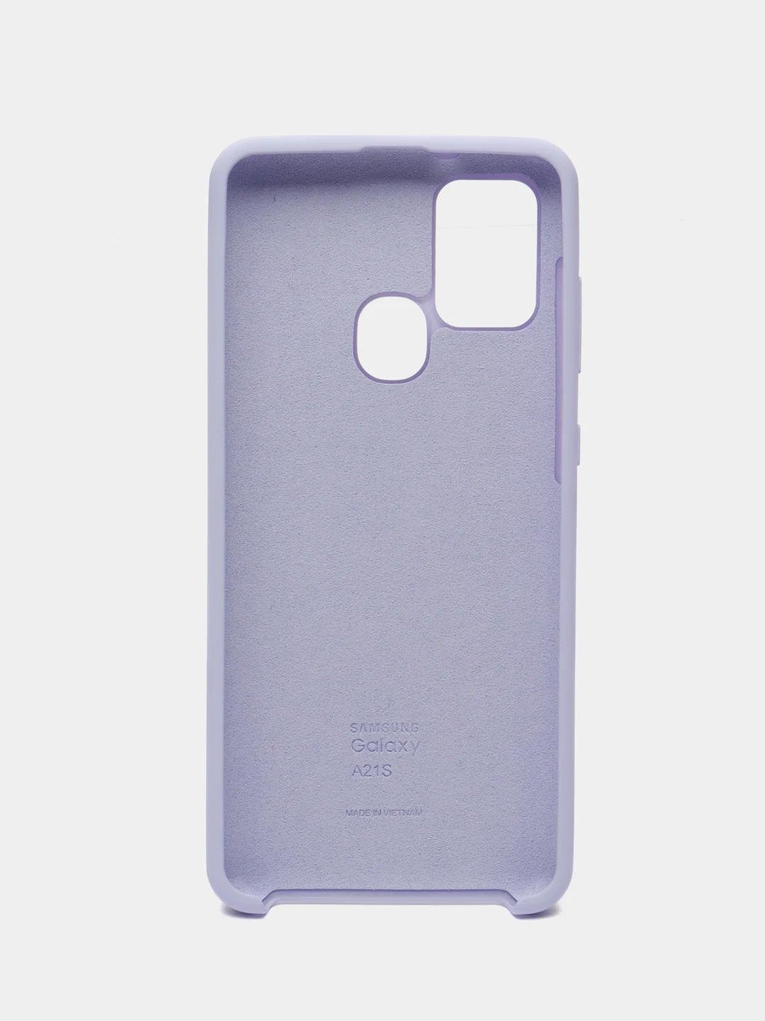 Лавандовый чехол Soft-touch для Samsung A21S