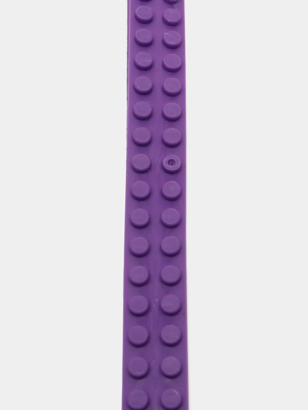 Фиолетовый резиновый блок для конструктора, 90 см, совместимо с лего (LEGO)