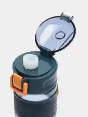 Темно-синий спортивная бутылка для воды, с замком, бутылка для воды, 600 мл