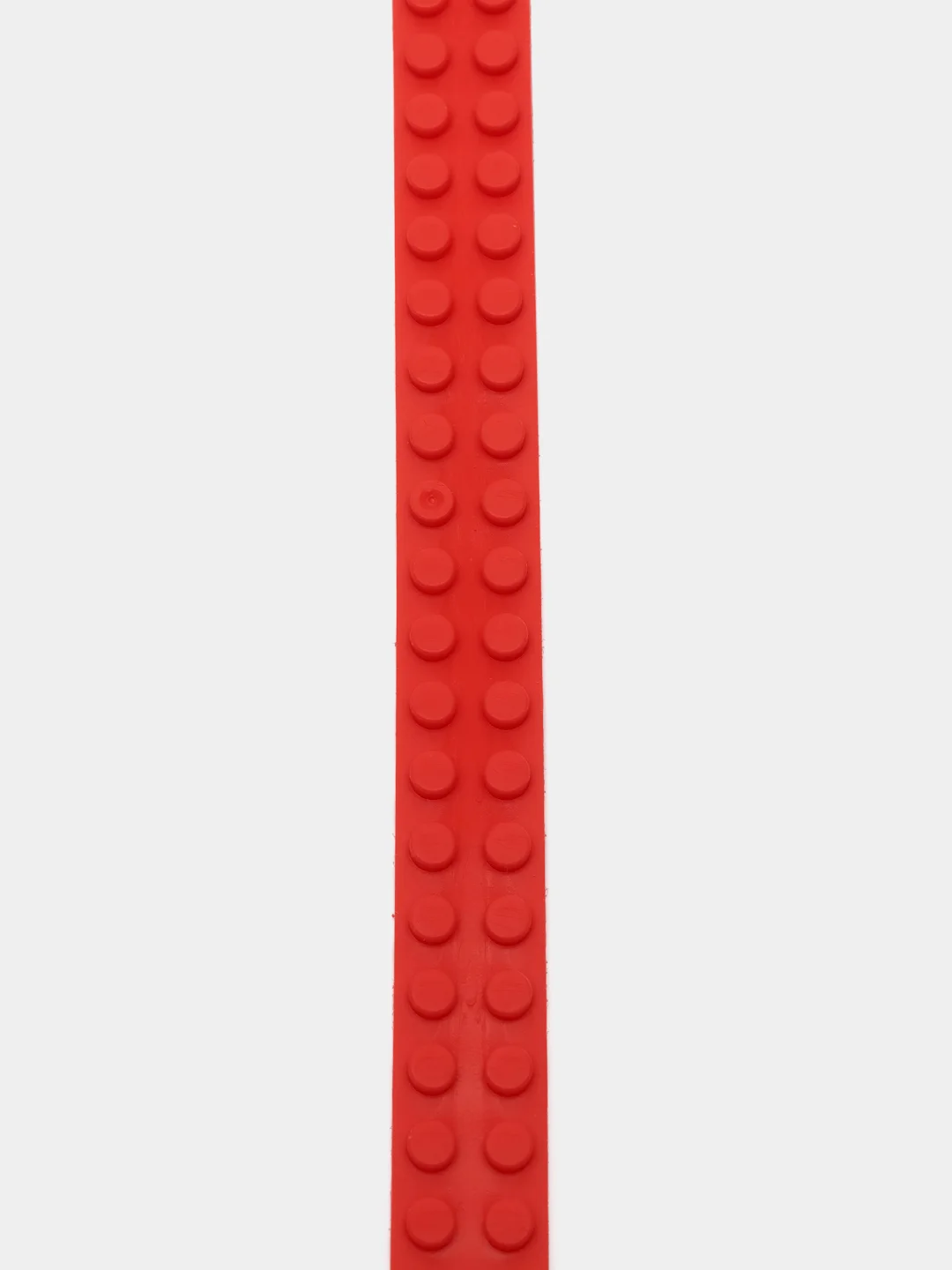 Красный резиновый блок для конструктора, 90 см, совместимо с лего (LEGO)