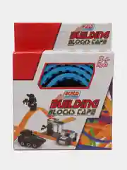 Синий резиновый блок для конструктора, 90 см, совместимо с лего (LEGO)
