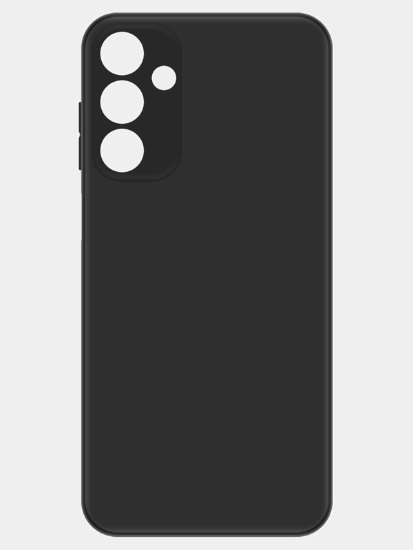 Чехол-накладка Krutoff Silicone Case для Samsung Galaxy A15 черный