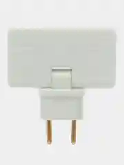 Плоский поворотный тройник для розетки idealim, разветвитель 180 градусов, 1500WT, переходник