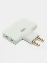 Плоский поворотный тройник для розетки idealim, разветвитель 180 градусов, 1500WT, переходник