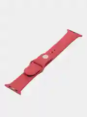 Алый силиконовый ремешок для часов Apple Watch 1-7, SE
