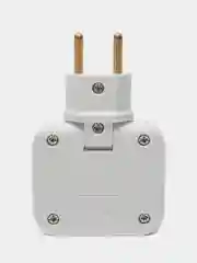 Плоский поворотный тройник для розетки idealim, разветвитель, 2500WT, комплект 3 шт