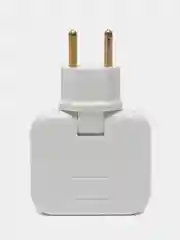 Плоский поворотный тройник для розетки idealim, разветвитель, 2500WT, комплект 3 шт