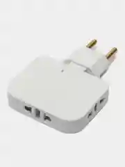 Плоский поворотный тройник для розетки idealim, разветвитель, 2500WT, комплект 3 шт