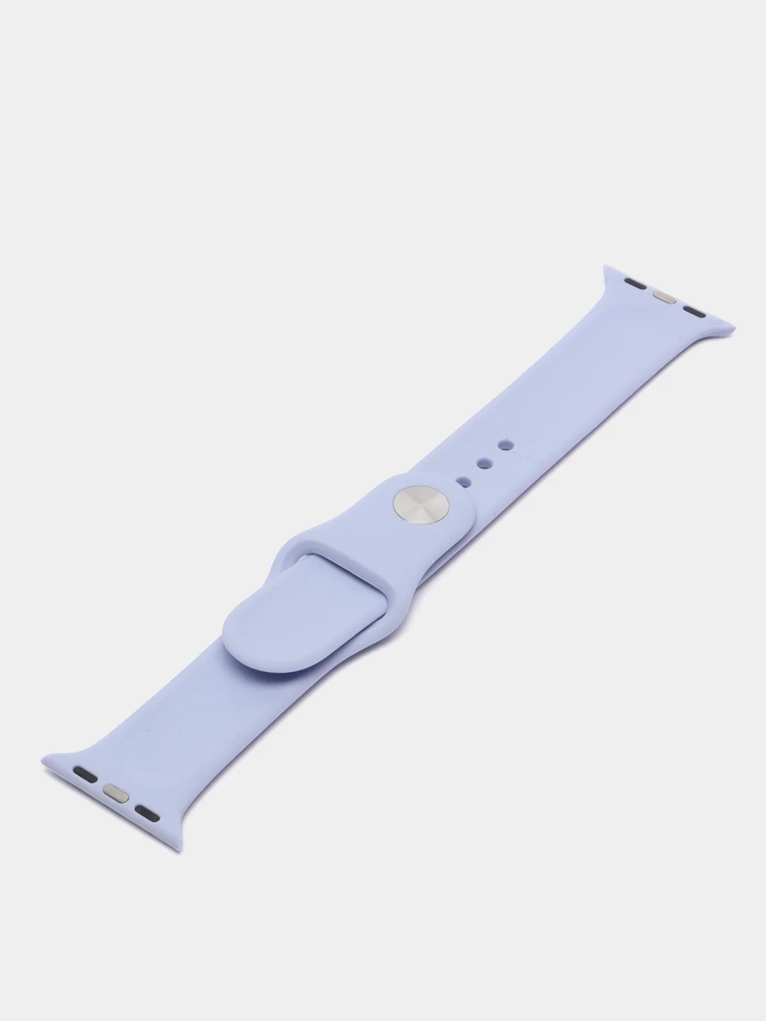Лавандовый силиконовый ремешок для часов Apple Watch 1-7, SE