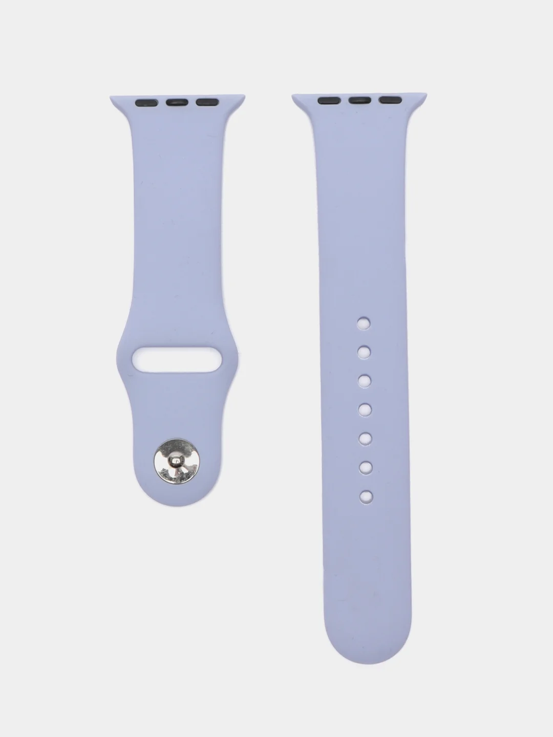 Лавандовый силиконовый ремешок для часов Apple Watch 1-7, SE