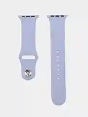 Лавандовый силиконовый ремешок для часов Apple Watch 1-7, SE