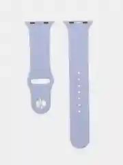 Лавандовый силиконовый ремешок для часов Apple Watch 1-7, SE