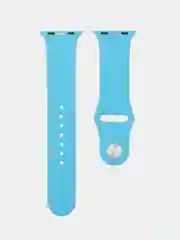 Лазурный силиконовый ремешок для часов Apple Watch 1-7, SE