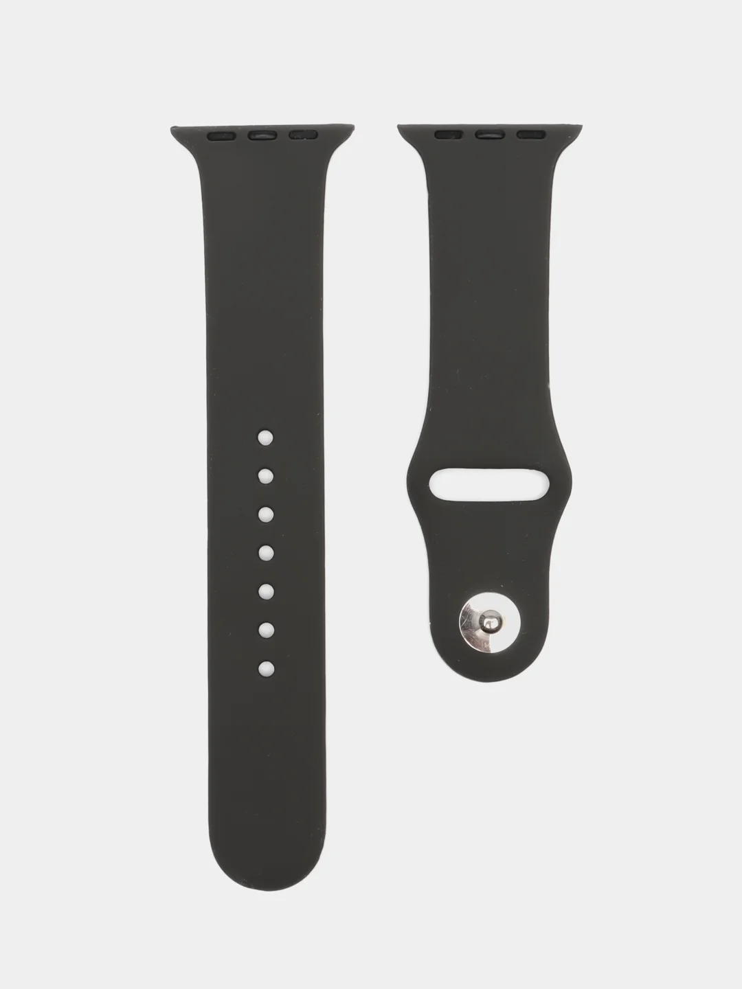 Угольный силиконовый ремешок для часов Apple Watch 1-7, SE