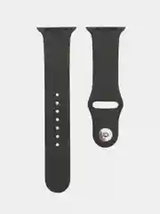 Угольный силиконовый ремешок для часов Apple Watch 1-7, SE