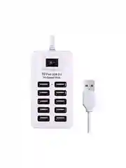 Хаб-концентратор USB 2.0 HUB на 10 портов