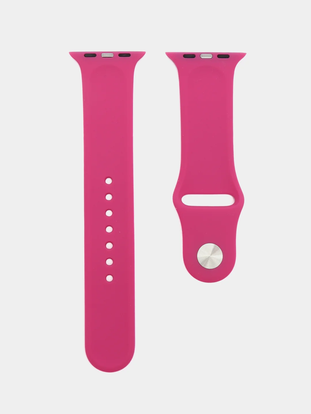 Фиолетовый силиконовый ремешок для часов Apple Watch 1-7, SE