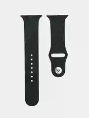 Лесной зеленый силиконовый ремешок для часов Apple Watch 1-7, SE