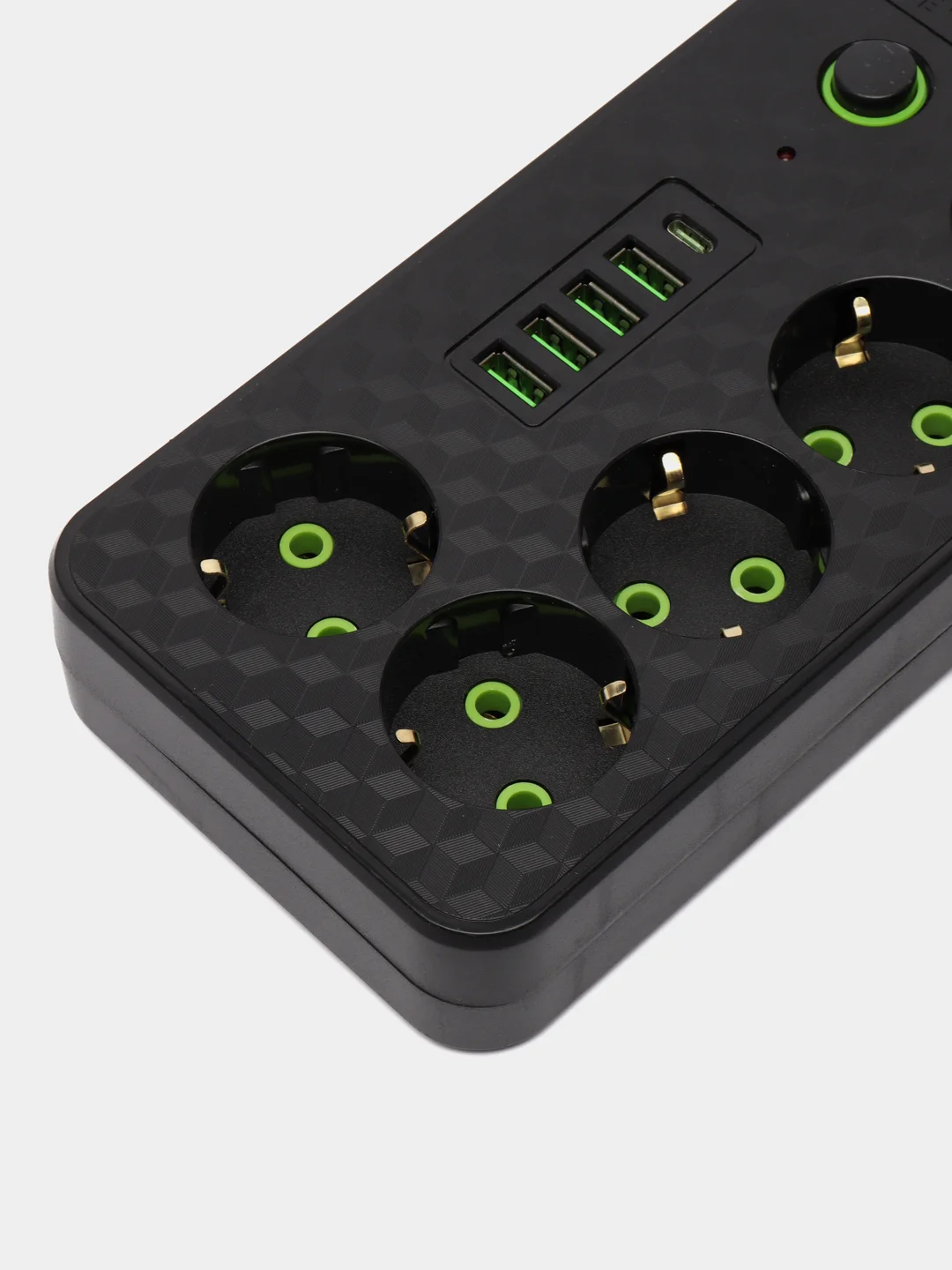 Cетевой фильтр с USB-портами и Type-C, удлинитель