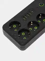 Cетевой фильтр с USB-портами и Type-C, удлинитель